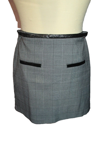 Jupe courte jacquard - ,