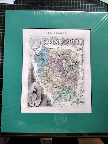 Carte ancienne migeon - carte,