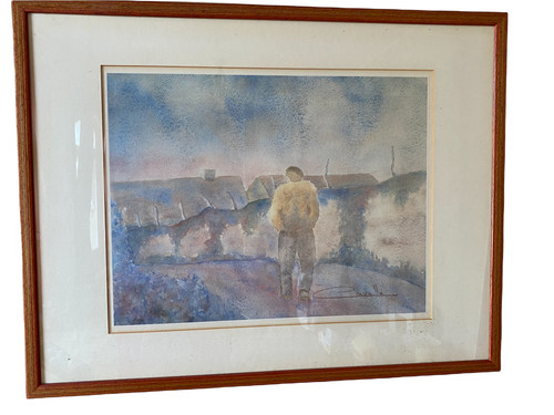 Ancien tableau cadre sous - cadre,