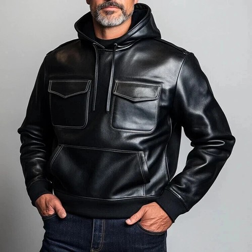 Nouvelle veste cuir noir à - nouvelle,