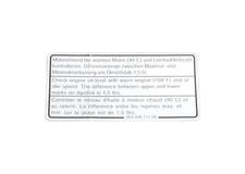 Porsche 911 Carrera Sticker D'origine 96400611100