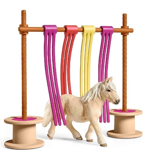 Schleich rideau pour poney - rideau,