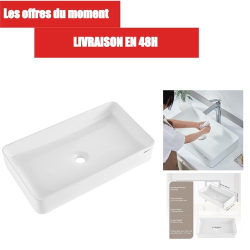 Vevor lavabo rectangulaire - lavabo,