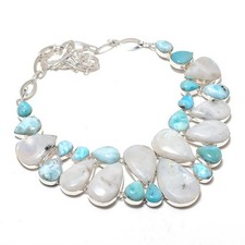 Collier pierre de lune