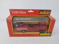 Camion Mecedes échelle coulissante et orientable Pompiers - SOLIDO 361 - 1/50