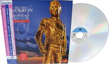 Michael Jackson LaserDisc HISTORY on Film Vol II Laser Disc LD Video JAPAN 1997