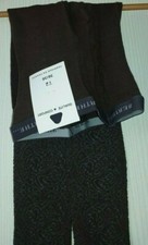 BERTHE AUX GRANDS PIEDS LEGGINGS OPAQUES EN COTON MÉLANGÉ MOTIF ARABESQUE