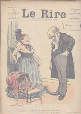 C1 LE RIRE # 407 1902 FAIVRE Jeanniot MEUNIER Sancha IRIBE Avelot FRANC NOHAIN