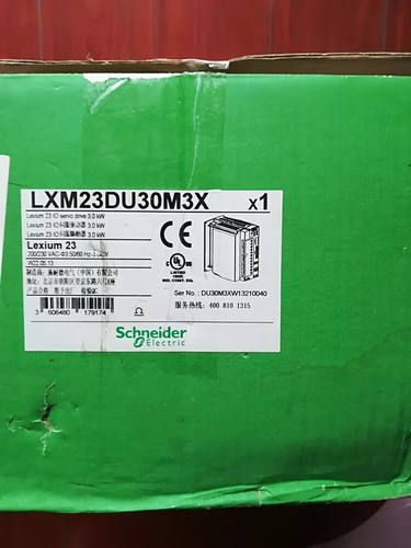 One new schneider lxm23du30m3x - one,