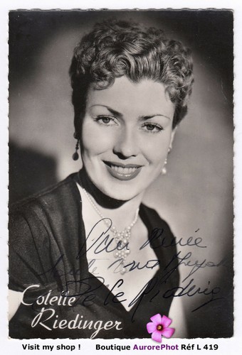 Colette riedinger chanteuse - colette, riedinger,