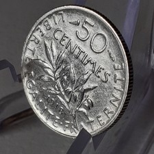 Pièce de 50 centimes semeuse