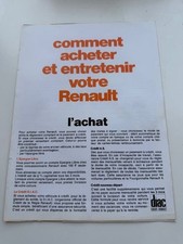 RENAULT Brochure 1971  R4 R6