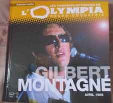 Gilbert Montagné-Cd collector + livre-Collection inédite-Concert mythique 1985