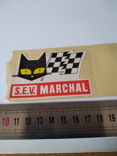 Ancien autocollant sev - autocollant, marchal