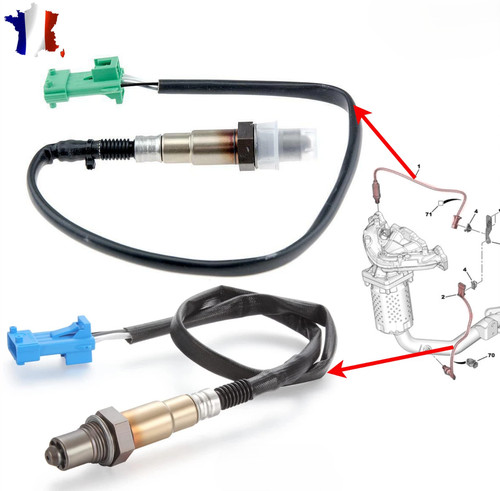 Sonde lambda avant - 2,