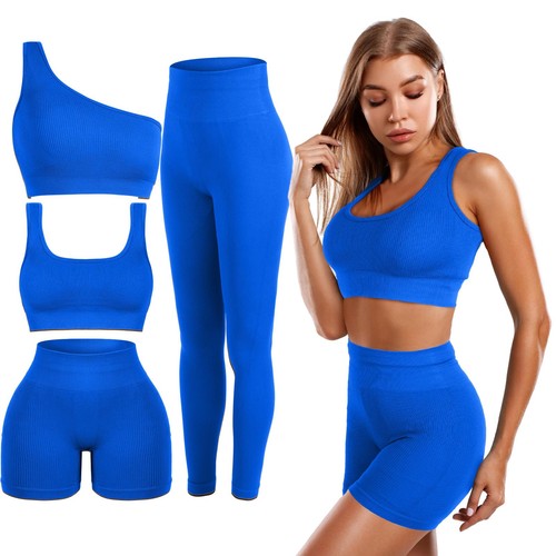 Pcs women workout sets - 4,
