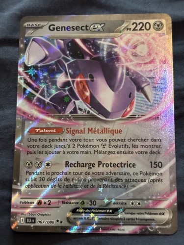 Carte pokémon genesect - pokémon,