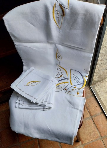 Grande nappe lin 245cmx170cm - nappe,