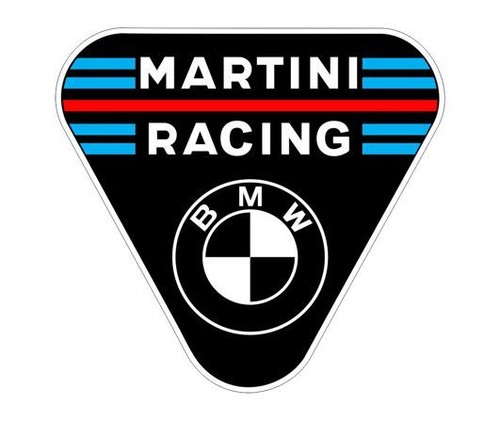 Sticker plastifié bmw martini - plastifié,
