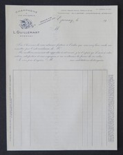 Facture Vierge  Champagne L