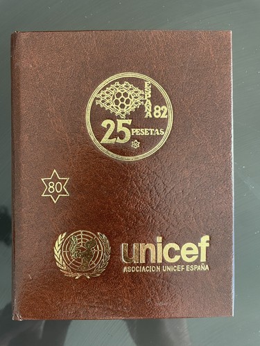 Rare coffret unicef espagne - unicef, 82