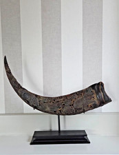 Corne de buffle sculptée sur