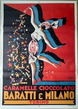 Affiche Vintage PLUTO BARATTI