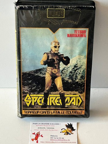 Vhs originale spectreman - vhs,