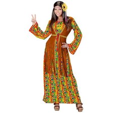 - Costume hippie Flower Power costume de carnaval