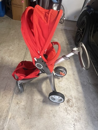 Stokke trailz stroller red - stokke,
