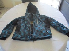 BLOUSON  DE SKI BLEU ET NOIR