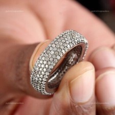 Rose Coupe Jonc Bague , 925