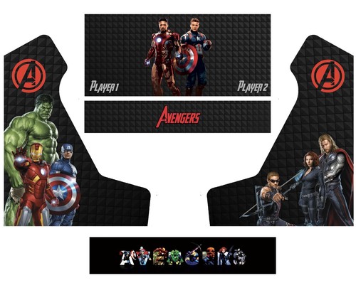 Stickers bartop avengers - stickers,