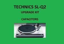 KIT de réparation pour platine vinyle TECHNICS SL-Q2 - tous les condensateurs