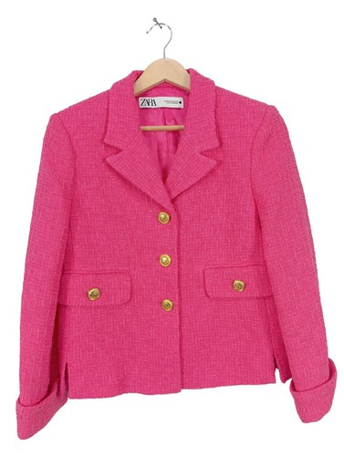 Zara blazer tweed dames - blazer,