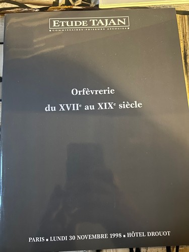Catalogue vente orfèvrerie - vente, du
