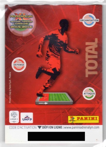 Panini adrenalyn ligue - adrenalyn, 1