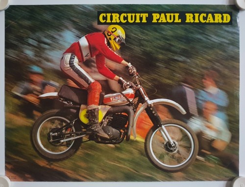 Affiche course moto circuit - affiche,