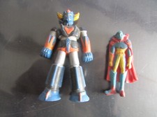 GOLDORAK - HYDARGOS   LOT de 2 FIGURINE EN PVC  FABIANPLASTICA - 1978