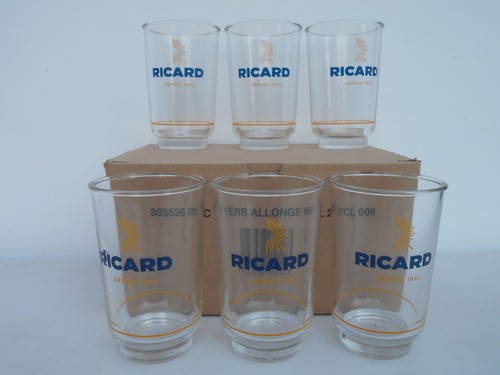 Service verres ricard - de,