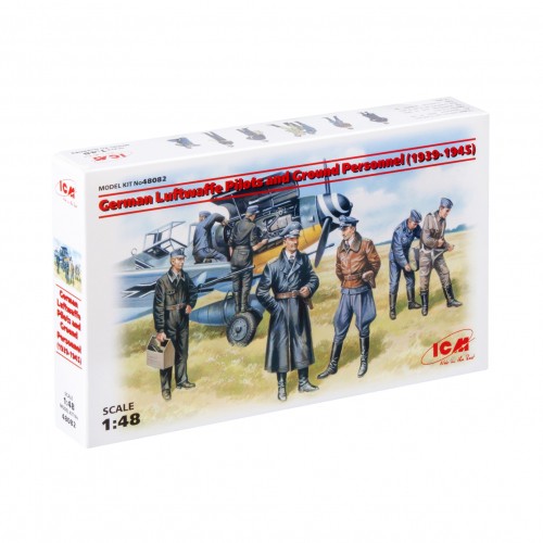 Icm maquette figurines pilotes - maquette,
