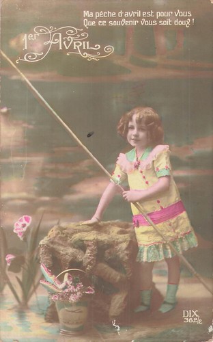 1er avril petite fille - avril,