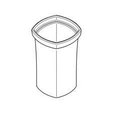 Grohe Verre de Rechange 40671 pour Garniture des Brosses de Toilette