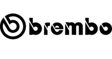 2 STICKERS BREMBO , 20 cm x