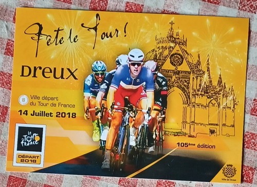 Carte cyclisme tour france - cyclisme,