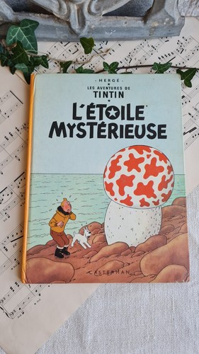 Ancien livre enfant tintin - livre, bd