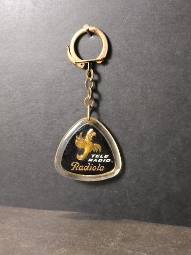 Porte clé vintage télé - clé,