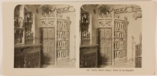 Porte de la Chapelle  Musée Cluny Paris France Photo ThL3n Stereo 1903