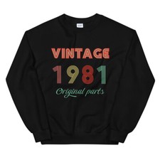 Birthday Gift Vintage 1981 Top