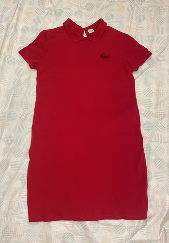 Robe polo piqué lacoste - polo,